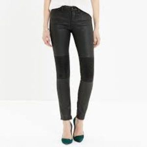 MADEWELL Waxed Moto Jeans